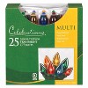 Celebrations Incandescent C7 Multicolored 25 ct String Christmas Lights 24 ft. - 3 of 3