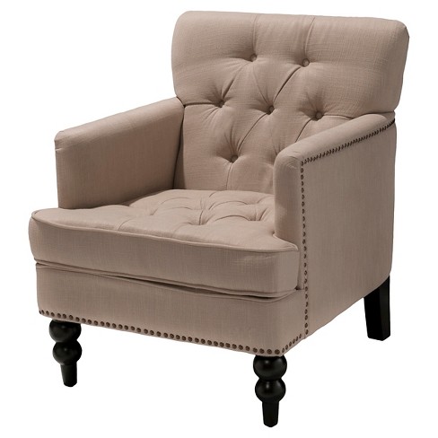 Christopher Knight Home Malone Club Chair Beige