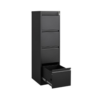 NicBex 3 Drawer File Cabinet with Lock,Office Cabinet with Handle Free Design,Modern Vertical Storage Cabinet,Filing Cabinets for Home Office - 1 of 4