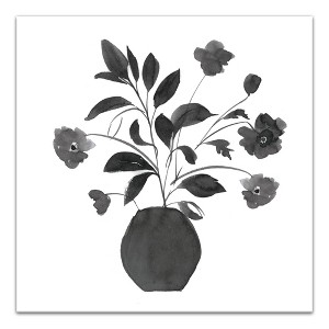 Creative Products Monochromatic Floral I 30 x 30 Canvas Wall Art - 1 of 4