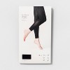 A New Day Women's Plus Size 120D Blackout Footless Tights Black 1X