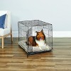 Double-Door Wire Rabbit Cage, Dog Cage, Suitable for Carrying, Exercising, and Housing Pets of Various Kinds, Equipped with A Handle, Foldable - 4 of 4