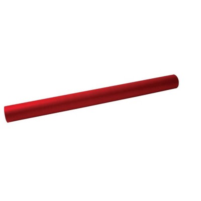 School Smart Fade Resistant Art Roll, 36 Inches x 30 Feet, Bright Red