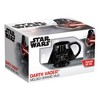 NMR Distribution Star Wars Darth Vader 20oz Molded Ceramic Mug - 2 of 4