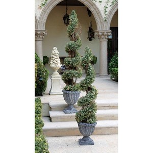 Design Toscano Spiral Topiary Tree Collection: Small - 1 of 4
