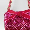 2.5" Christmas Resin Handbag Ornament Hot Pink - Wondershop™ - 3 of 3