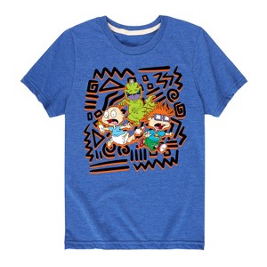 Boys' - Rugrats - Swirl Short Sleeve Graphic T-Shirt - 1 of 4