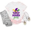 Simply Sage Market Mardi Gras Mask Short Sleeve Tee - 3 of 4