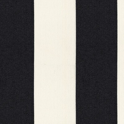cabana stripe black & ivory