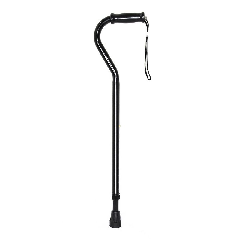 McKesson Bariatric Walking Cane, Heavy-Duty Steel, 500 lbs Limit, 1 Count, 1 of 5