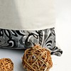 Slickblue Decorative Linen Throw Pillow - Stylish Patchwork Floor Cushion, 19.7"x19.7", 8 Design Options - 4 of 4