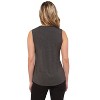 Rekucci Women's Soft Jersey Knit Sleeveless Tank Top – Casual & Versatile Everyday Wear - 3 of 3