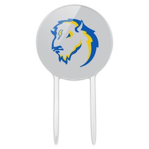 Southeastern Oklahoma State University Secondary Logo Acrylic Cake Topper Party Decoration for Wedding Anniversary Birthday Graduation - 1 of 4
