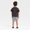 Grayson Mini Toddler Boys' Short Sleeve T-Shirt and Shorts Set - 2 of 4