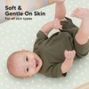 KeaBabies 2pk Soothe Fitted Crib Sheets Neutral, Organic Baby Crib Sheets, Fits Standard Nursery Baby Mattress - 4 of 4