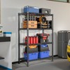 Vynxaria 1000 lbs Storage Shelving Steel Heavy Duty 4-Tier Utility Shelving Unit Steel Organizer Wire Rack - 2 of 4