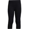 Lands' End Kids Tough Cotton Capri Leggings - 2 of 3