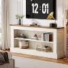 Tribesigns Farmhouse TV Stand for 70-Inch TV, 63" Entertainment Center with Storage, Modern Media Console Table for Living Room, Bedroom (White) - 4 of 4