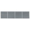 vidaXL Planter Slatted Design Outdoor Garden Raised Flower Herb Pot Display Box Stand Rack Flower Shelves 14.9" Wood - 3 of 4