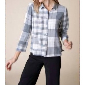 Women's Girl Gone Plaids Mixed Shirt - habitat - 1 of 4