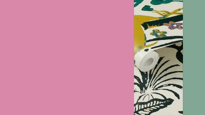 Cream Jungle Animals Peel and Stick Vinyl Wallpaper