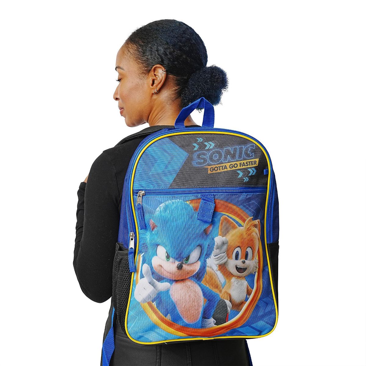 Bioworld Sonic The Hedgehog and Friends 5 Piece 16 Inch Backpack Set - thumbnail 7
