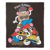 Hasbro Mr. Potato Head Piece Keeper Silk Touch Throw Blanket 50x60 Inches - 3 of 4