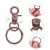 Unique Bargains DIY Craft Key Organization Lobster Claw Lanyard Swivel Clasps 2 Pcs - 4 of 4