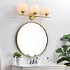 Elegant Lighting Ansley 3 light Chrome and frosted white Bath Sconce - 2 of 4