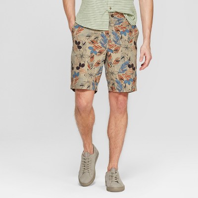 floral chino shorts