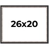 PosterPalooza | Simple Silver Picture Frame - UV Acrylic, Backing Board, Hanging Hardware Included - 2 of 4