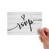 Sustainable Greetings 60 Pack RSVP Cards for Wedding, Postcards for Rehearsal Dinner, Bridal Shower (4x6 In) - 3 of 4