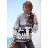 Women's Oversized Turtleneck Sweater - LASCANA - 3 of 4