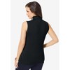 Jessica London Women's Plus Size Fine Gauge Mockneck Sweater - 3 of 4