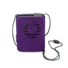 O2COOL 2pk Deluxe Necklace Fans Purple: Portable Personal Handheld Fan, Battery Operated, Matte Finish, No Assembly Required - 2 of 4