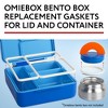 [4 PC] Impresa Seal Replacement Parts for Omiebox Bento Box for Kids - Food Safe Silicone Gasket for Omiebox Accessories & Insulated Food Container - 4 of 4