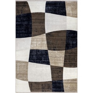Nuloom Addilyn Abstract Squared Indoor Area Rug - 1 of 4