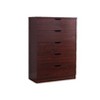 Sapphtopaz Dresser for Bedroom Modern Tall Dresser Closet Organizer with Handles Wood Dresser for Kids Room, Living Room - 2 of 4