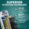 Germ Guardian Air Purifier with True HEPA Filter and UV-C Sanitizer, 4-in-1 AC4825W 22" Tower White: ETL Listed, 500-800 sq. ft. Coverage - 3 of 4