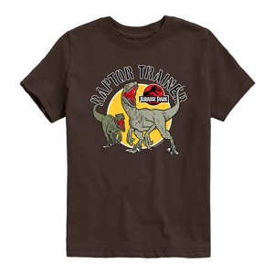 Boys' - Jurassic Park - Raptor Trainer Short Sleeve Graphic T-Shirt - 1 of 3