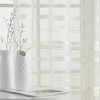 HLC.ME Broadway Stripe Decorative Semi Sheer Light Filtering Grommet Window Treatment Curtain Panels - Set of 2 - 4 of 4