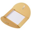 Juvale 24-Pack Craft Envelopes with Heart Clasps, Blank Postcard Included, Shimmer Gold, 6.8" x 4.3" - 4 of 4