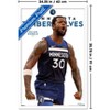 Trends International NBA Minnesota Timberwolves - Julius Randle Feature Series 25 Framed Wall Poster Prints - 3 of 4