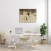Stupell Industries Vintage Ski Slopes Winter Athletes Sepia Tone Photography Canvas Wall Art - 2 of 4