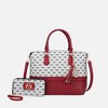 MKF Collection Saylor Circular M Emblem Print Women’s Tote Bag with Wallet by Mia K - 2 of 4