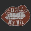 Women's Cruella Distressed Red Lips Logo T-Shirt - 2 of 4