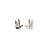 Star Trek Vulcan Salute Symbol Earring and Necklace Set - 4 of 4
