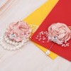 Unique Bargains Beautiful Appearance Versatile Artificial Flowers  Rose Bridesmaid Wrist Flower - 3 of 4