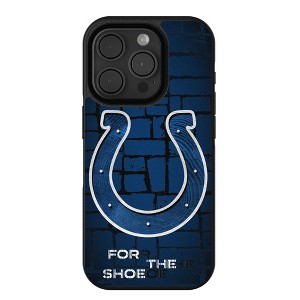 NFL AFC Teams Brick Wall Bump Cell Phone Case for Apple iPhone - 1 of 4