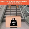 Acekool 440 lbs Stair Climbing Dolly, 6-Wheel Hand Truck with Telescoping Handle & Foldable Frame for Easy Moving on Stairs - 2 of 4